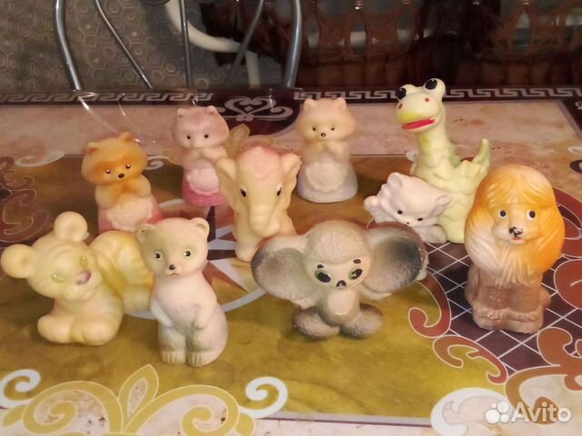 Резиновые игрушки СССР