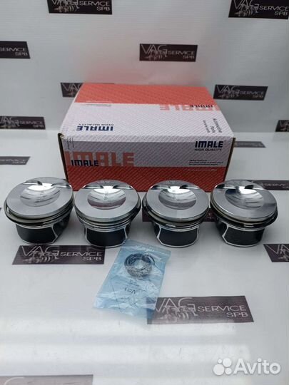 Поршни VW VAG Gen2 Gen3 +0.25 +0.50 23мм CAW CNC