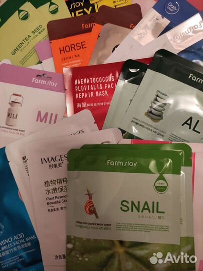 Маски, патчи, корейская косметика