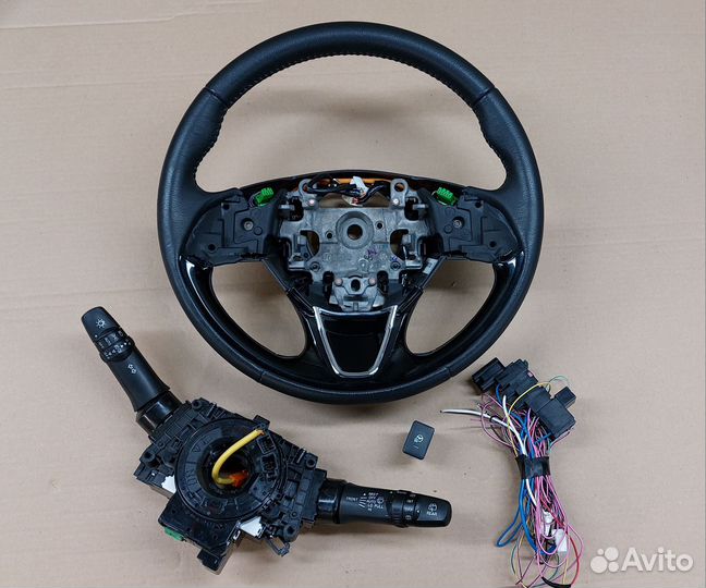 Руль с обогревом mitsubishi комплект