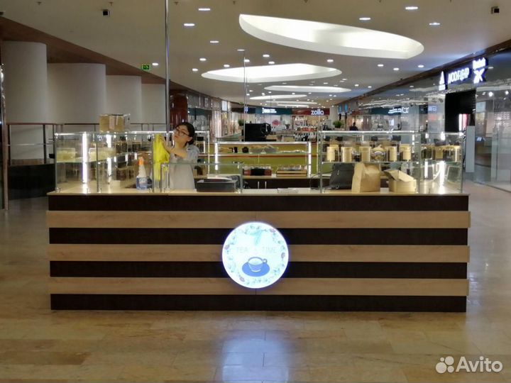 Островок для продажи чая или кофе