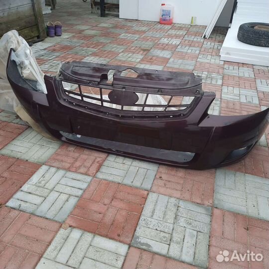 Бампер передний priora