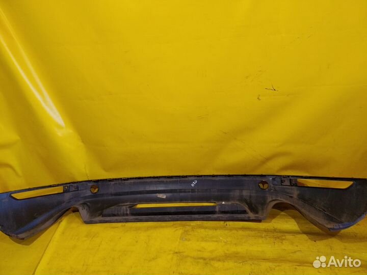 Спойлер заднего бампера VW Touareg NF тоуарег 2010