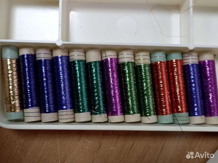 Нитки люрекс
