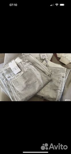 Джинсы zara женские новые 34 36