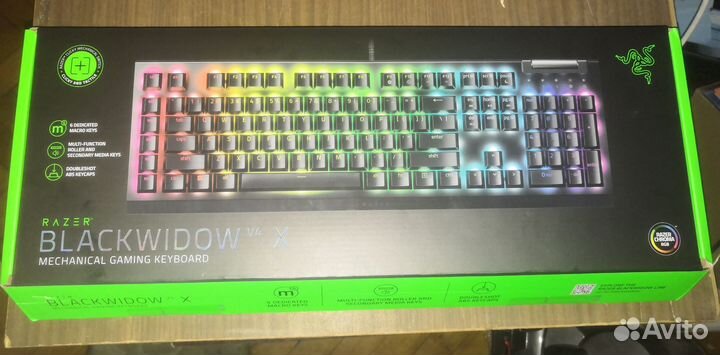 Механическая клавиатура Razor Blackwidow v4 X