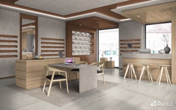 Ламинат Egger Дуб Кортина белый EPL034