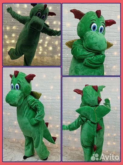 Ростовая кукла аренда мишка зайка дракон костюм