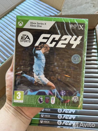 Ea fc 24 xbox диск новый