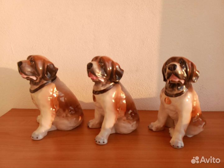 Статуэтка фарфор Сербернар