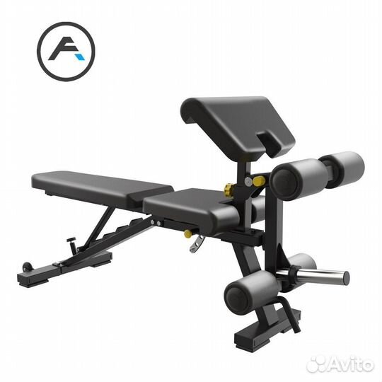 Регулируемая скамейка Скота AP-214 Max