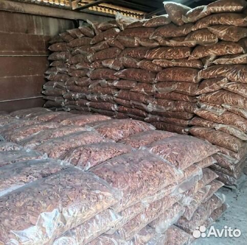 Кора сосны мульча