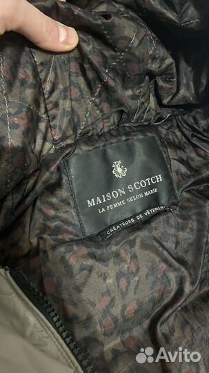 Maison scotch пуховик