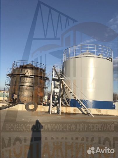 Резервуары вертикальные стальные рвс 500/1000/1500