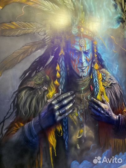 Роспись стен и фасадов, картины на заказ