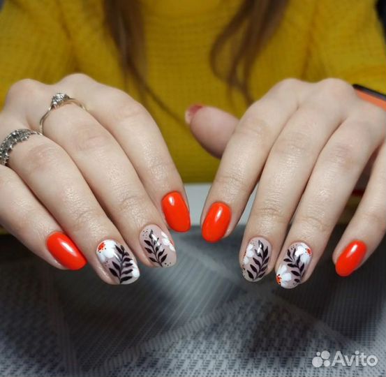 Маникюр с покрытием гель-лаком