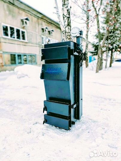 Твердотопливный котел длительного горения