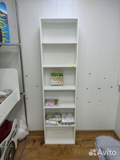 Стеллаж белый