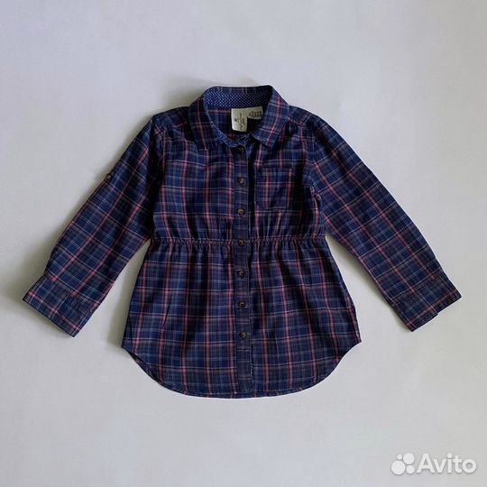 Рубашка для девочки 104 110