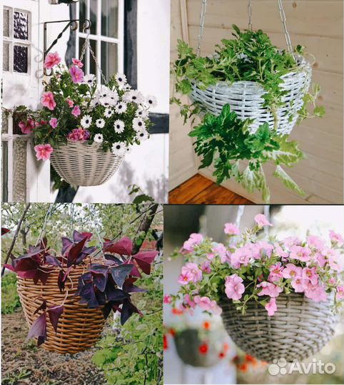 Подвесные кашпо ручной работы