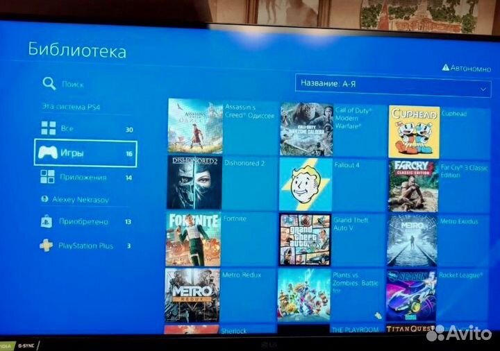 Ps4 slim 1tb с играми