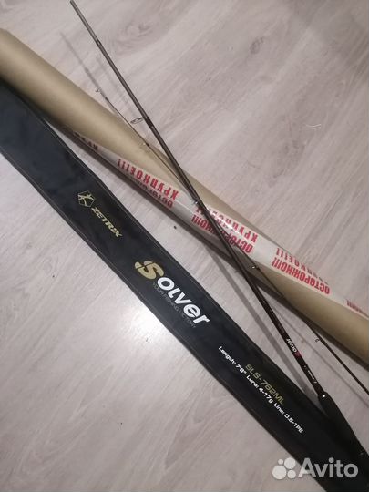 Спиннинг Zetrix solver 4-17гр,Fast,2,3м