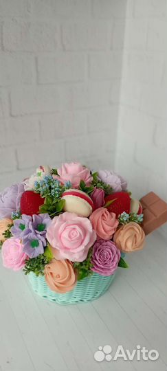 Букет из мыла ручной работы