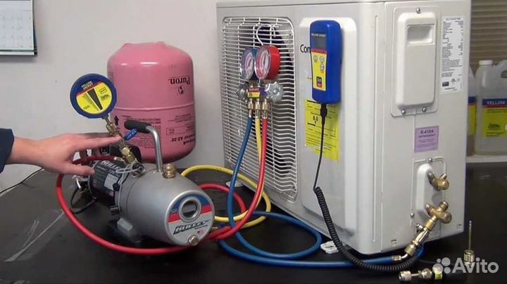 Чистка, заправка сплит-систем