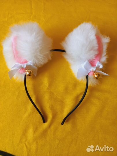 Ободок для волос с ушками