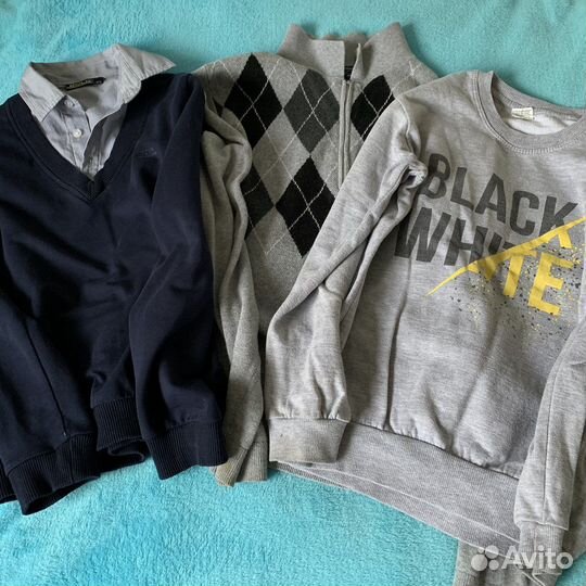 Вещи пакетом на мальчика с 7-9 лет