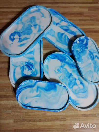 Поднос гипсовый большой