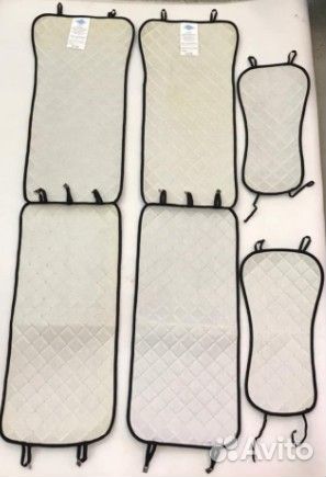Накидки из экокожи комплект