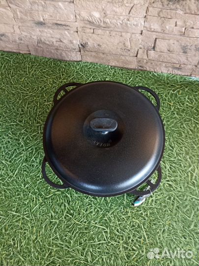 Казан чугунный эмалированный 6 л. Ситон