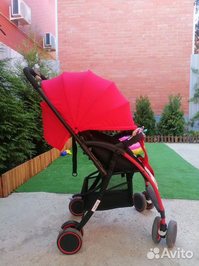 Коляска прогулочная 0+ новая с перекидной ручкой