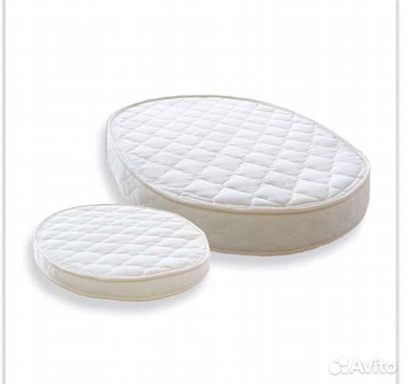 Матрас в детскую кроватку круглый