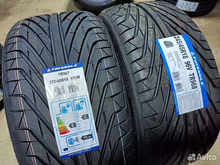 Triangle TR968 245/45 R18 и 275/40 R18