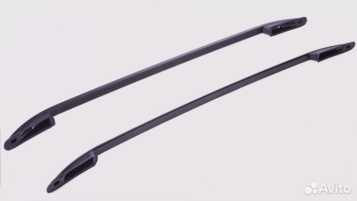 Рейлинги nissan qashqai+2 черные