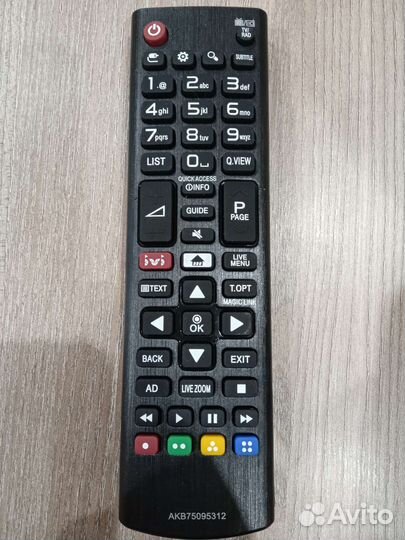 Пульт ду LG универсальный