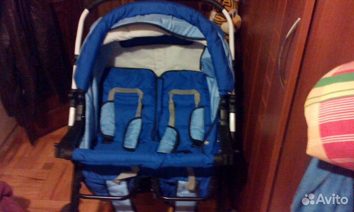 Коляска для двойни