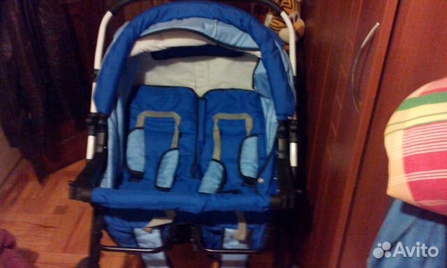 Коляска для двойни