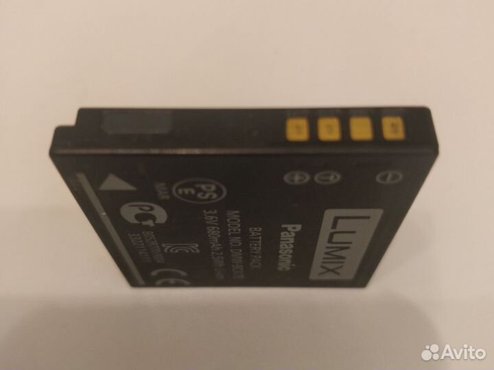 Аккумулятор Panasonic dmw-bck7e, оригинальный