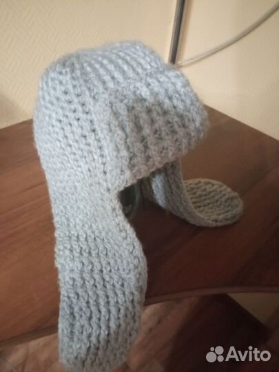 Шапка ушанка женская