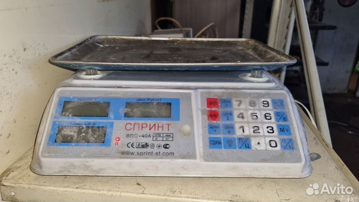 Весы sprint впс-40а