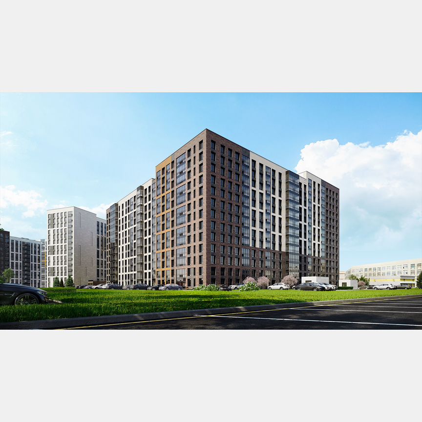 Квартира-студия, 32,9 м², 1/16 эт.