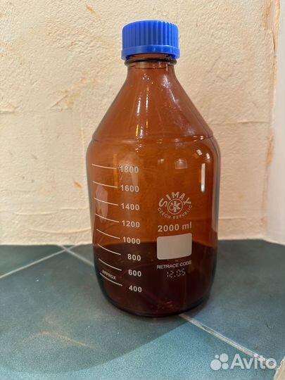 Банка simax темное стекло для реактивов