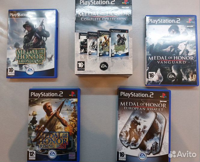 Medal of honor complete collection PS2