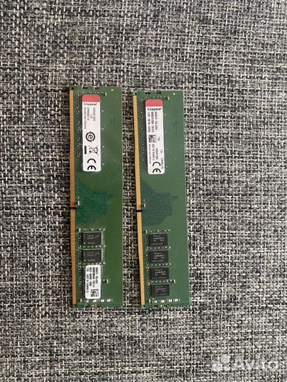Оперативная память ddr4 8gb 2400 2 шт