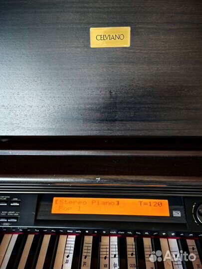 Цифровое пианино casio celviano