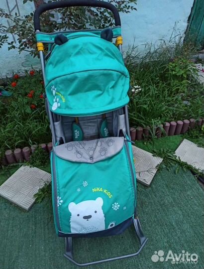 Санки коляска ника
