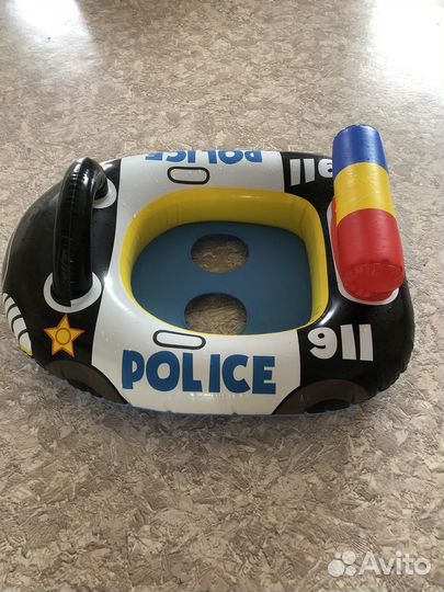 Надувная машинка для купания, надувной круг